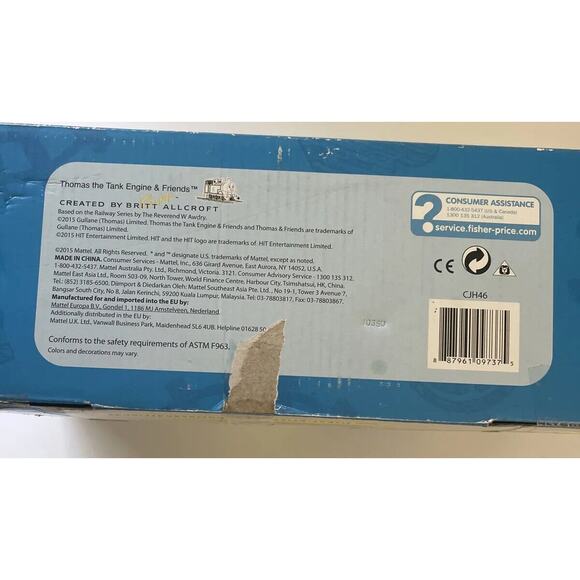 Fisher Price Thomas and Friends My First Sodor Lumber Train Playset Toddler Box - Picture 6 of 7